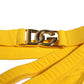 Yellow Waistband Logo Beachwear Brief Swimwear