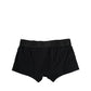 Black Cotton Stretch Regular Boxer Underwear