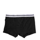 Black Cotton Stretch Regular Boxer Underwear