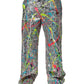 Multicolor Sequined Embellished Pants