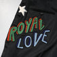 Black Graphic Embroidery Men Pants