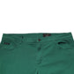 Green Cotton Stretch Skinny Men Denim Jeans