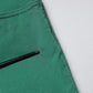 Green Cotton Stretch Skinny Men Denim Jeans