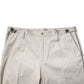 White Cotton Dress Slim Formal Pants