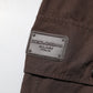 Brown Cotton Cargo Jogger Men Pants