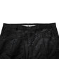 Black Cotton DG Crown Dress Pants