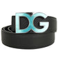 Black Calfskin Belt