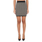 Black Viscose Skirt