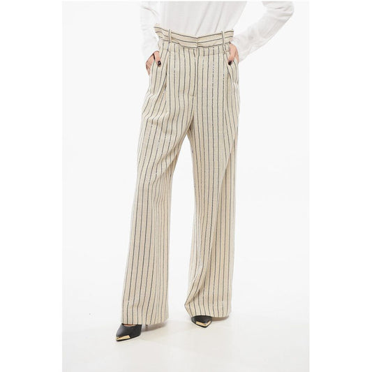 Low-waisted Wide Leg Pants
