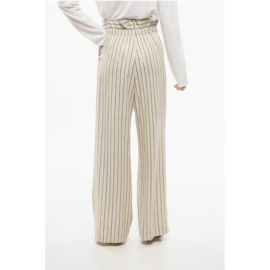 Low-waisted Wide Leg Pants