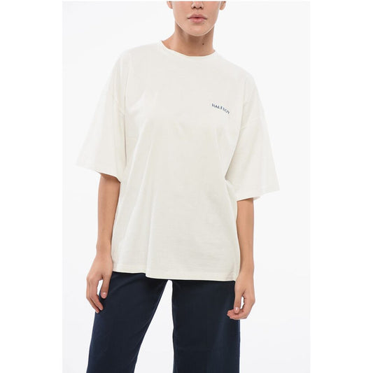 Cotton Crew-Neck T-shirt With Logo-Print