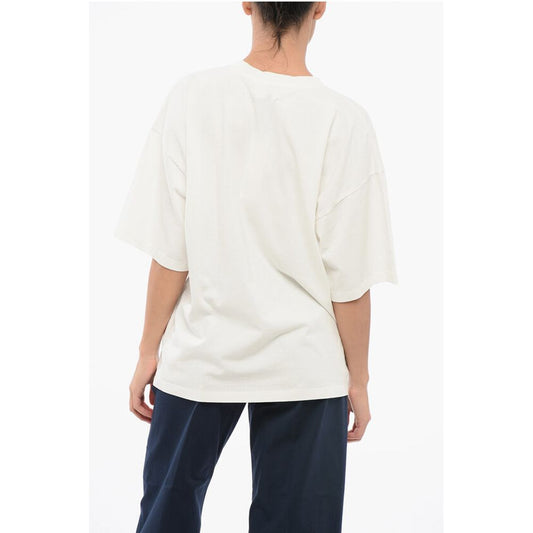 Cotton Crew-Neck T-shirt With Logo-Print