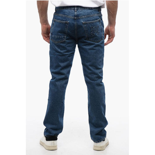 5-Pocketed Slim Fit Denims with Belt Loops 18cm