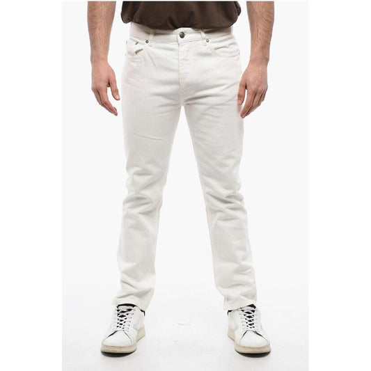 5-Pocketed Slim Fit Denims with Belt Loops 18cm