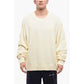 Cotton Sweater With Embossed Logo