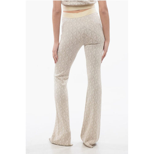 Monogram Jacquard Pants With Logoed Band