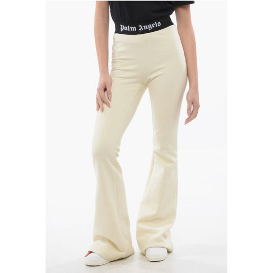 Flared Fit LOGO TAPE Sweatpants with Elastic Waistband
