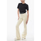 Flared Fit LOGO TAPE Sweatpants with Elastic Waistband