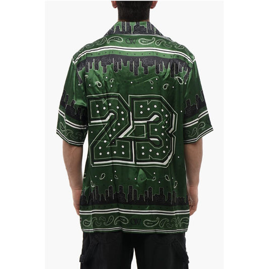 Satin BANDANA Bowling Shirt