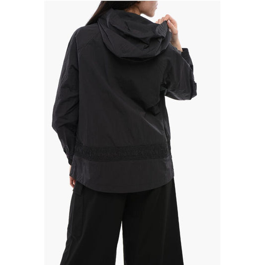 Hooded CRINKLE Windbreaker