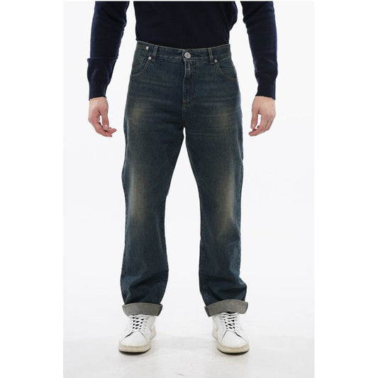 Tapered-fit Denims with Vintage Effect