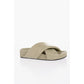 Criss Cross Designed Leather Sandals