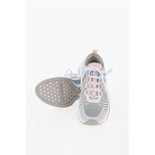 LOVE Mesh SPRINT50 Low-Top Sneakers with Contrast Detail