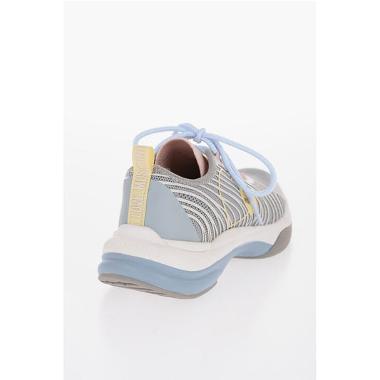 LOVE Mesh SPRINT50 Low-Top Sneakers with Contrast Detail