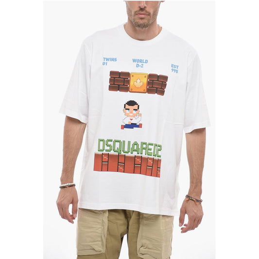 Skater Fit T-shirt with Graphic Print