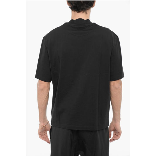 Slim Fit Crew-neck T-shirt with Studs