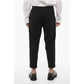Cuffed Hem Slim Fit Casual Pants