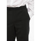 Cuffed Hem Slim Fit Casual Pants