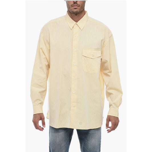 Classic Collar Popeline Cotton Shirt