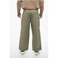 Cropped Wide Leg Jeans with Cuffs
