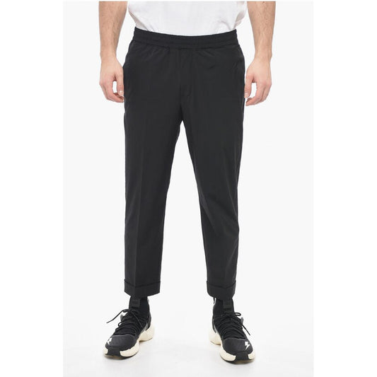 Nylon REM Pants with Elastic Waistband