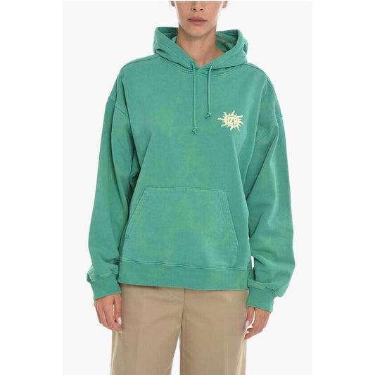 Back Printed Brushed Cotton RIVERS LOGOS Hoodie