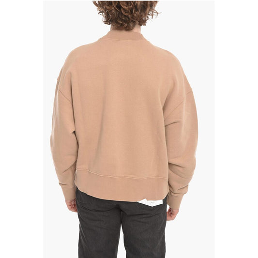 Crew Neck PXP PALM Brushed Cotton Sweatshirt