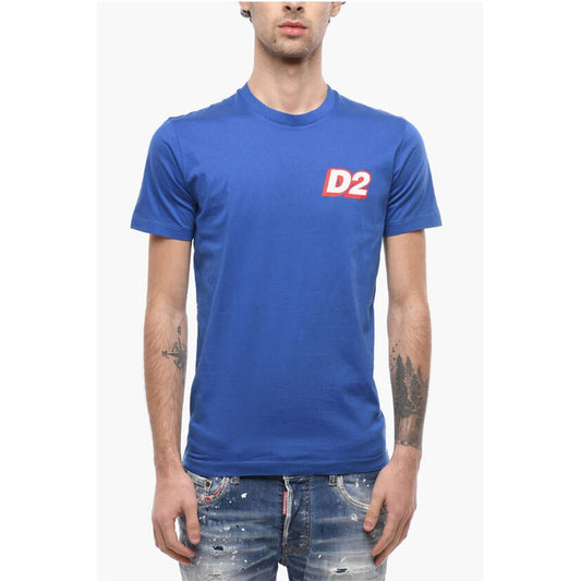 Plain T-shirt with D2 Print
