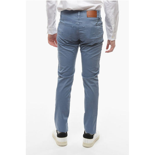 ID LUXURY DENIM Stretchy-cotton 5-pocket Pants