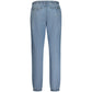 Blue Cotton Women Jeans