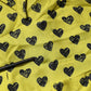 Yellow Heart Short Sleeves Men Casual Shirt