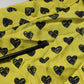 Yellow Heart Short Sleeves Men Casual Shirt
