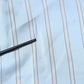 Light Blue MARTINI Striped Formal Dress Shirt