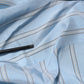 Light Blue MARTINI Striped Formal Dress Shirt
