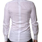 White GOLD Embellished Formal Men Dress Shirt
