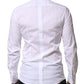 White GOLD Crown Cotton Dress Formal Shirt