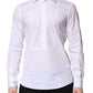White Poplin Cotton Formal Men Dress Shirt