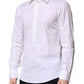 White Poplin Cotton Formal Men Dress Shirt