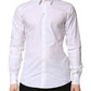White Cotton Long Sleeves Dress Formal Shirt