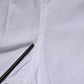 White Bib Cotton Poplin GOLD Formal Shirt